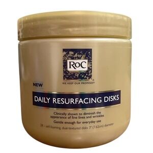 ROC Daily Resurfacing Disks! 28 ct New ~ New & Sealed